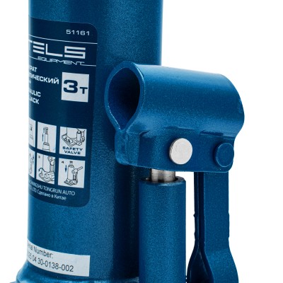 Домкрат гидравлический бутылочный, 3 т, h подъема 188-363 мм Stels Домкрат гидравлический бутылочный, 3 т, h подъема 188-363 мм Stels