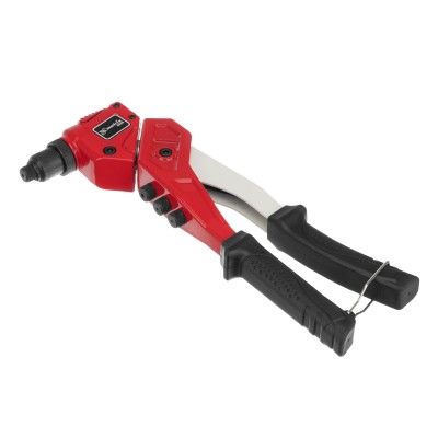 Заклепочник литой, поворотный, 290 мм, 0-360 град, заклепки 2.4-3.2-4.0-4.8 мм, Pro Matrix Заклепочник литой, поворотный, 290 мм, 0-360 град, заклепки 2.4-3.2-4.0-4.8 мм, Pro Matrix