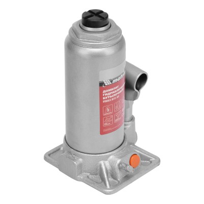 Домкрат гидравлический бутылочный, 5 т, h подъема 197-382 мм, в пластиковом кейсе Matrix Домкрат гидравлический бутылочный, 5 т, h подъема 197-382 мм, в пластиковом кейсе Matrix