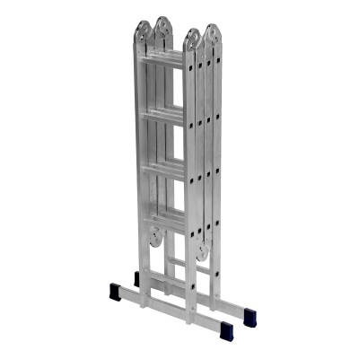 Лестница шарнирная алюминиевая, 2 х 4 + 2 х 5, Сибртех Лестница шарнирная алюминиевая, 2 х 4 + 2 х 5, Сибртех