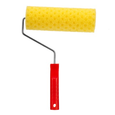 Валик "Структурный" поролоновый с ручкой, "горошек", 230 мм, D 80 мм, D ручки 6 мм MTX Валик "Структурный" поролоновый с ручкой, "горошек", 230 мм, D 80 мм, D ручки 6 мм MTX