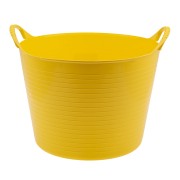 Ведро гибкое сверхпрочное, 40 л, желтое, Сибртех