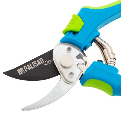 Секатор прямого реза, 205 мм, двухкомпонентные рукоятки, Luxe, Palisad Секатор прямого реза, 205 мм, двухкомпонентные рукоятки, Luxe, Palisad