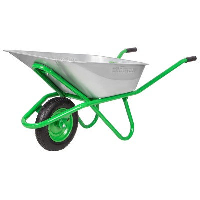 Тачка садово-строительная, грузоподъемность 170 кг, обьем 90 л Сибртех Тачка садово-строительная, грузоподъемность 170 кг, обьем 90 л Сибртех