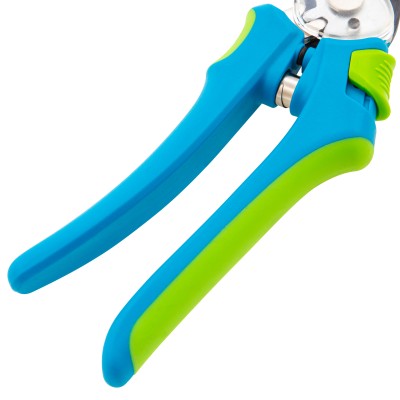 Секатор прямого реза, 205 мм, двухкомпонентные рукоятки, Luxe, Palisad Секатор прямого реза, 205 мм, двухкомпонентные рукоятки, Luxe, Palisad