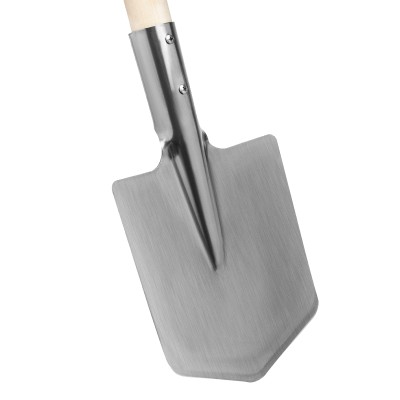 Лопата саперная, нержавеющая сталь, 153х180х585 мм, деревянный черенок, Сибртех Лопата саперная, нержавеющая сталь, 153х180х585 мм, деревянный черенок, Сибртех