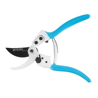 Секатор прямого реза, 210 мм, металлические рукоятки в ПВХ - оболочке, Luxe, Palisad Секатор прямого реза, 210 мм, металлические рукоятки в ПВХ - оболочке, Luxe, Palisad