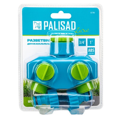 Разветвитель двухканальный, пластиковый Palisad Luxe Разветвитель двухканальный, пластиковый Palisad Luxe