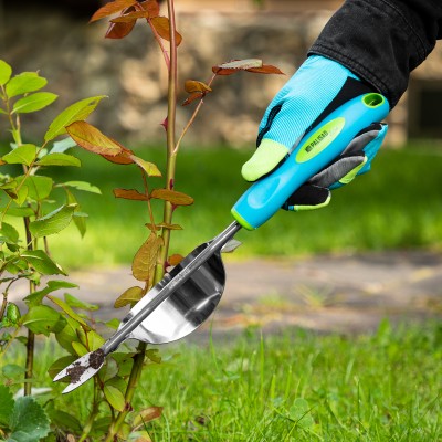 Корнеудалитель, 345 мм, нержавеющая сталь, двухкомпонентная рукоятка, Premium Plus, Palisad Корнеудалитель, 345 мм, нержавеющая сталь, двухкомпонентная рукоятка, Premium Plus, Palisad