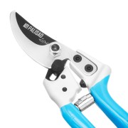 Секатор прямого реза, 210 мм, металлические рукоятки в ПВХ - оболочке, Luxe, Palisad