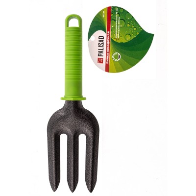 Вилка посадочная, 75 х 250 мм, стальная, пластиковая рукоятка, Standard, Palisad Вилка посадочная, 75 х 250 мм, стальная, пластиковая рукоятка, Standard, Palisad