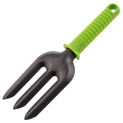 Вилка посадочная, 75 х 250 мм, стальная, пластиковая рукоятка, Standard, Palisad Вилка посадочная, 75 х 250 мм, стальная, пластиковая рукоятка, Standard, Palisad