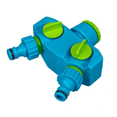 Разветвитель двухканальный, пластиковый Palisad Luxe Разветвитель двухканальный, пластиковый Palisad Luxe