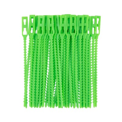 Подвязки для садовых растений, 13 см, пластиковые, 50 шт, Palisad Подвязки для садовых растений, 13 см, пластиковые, 50 шт, Palisad