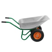 Тачка садово-строительная, 2-х колесная, усиленная, грузоподъемность 320 кг, объем 90 л Palisad