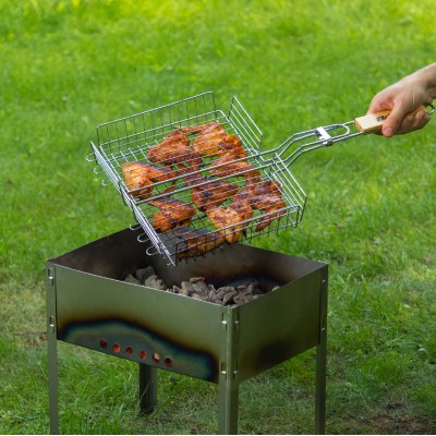 Мангал облегченный 350 х 250 х 350 мм, Camping Palisad Мангал облегченный 350 х 250 х 350 мм, Camping Palisad