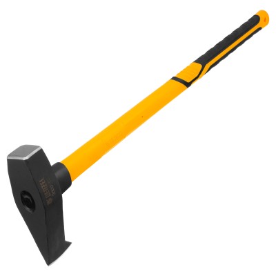 Колун-кувалда 3000 г, кованая, фибергласовая рукоятка c TPR покрытием, 880 мм Denzel Колун-кувалда 3000 г, кованая, фибергласовая рукоятка c TPR покрытием, 880 мм Denzel