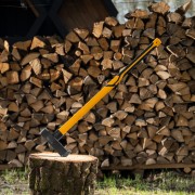 Колун-кувалда 3000 г, кованая, фибергласовая рукоятка c TPR покрытием, 880 мм Denzel