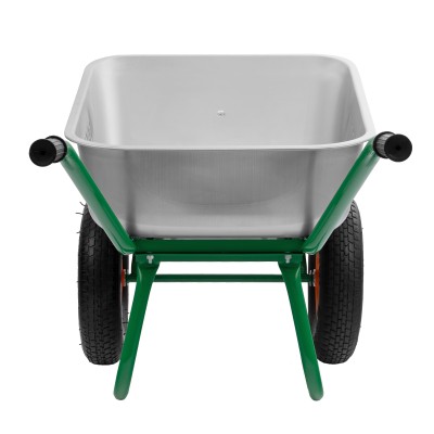 Тачка садово-строительная, 2-х колесная, усиленная, грузоподъемность 320 кг, объем 90 л Palisad Тачка садово-строительная, 2-х колесная, усиленная, грузоподъемность 320 кг, объем 90 л Palisad