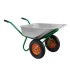Тачка садово-строительная, 2-х колесная, усиленная, грузоподъемность 320 кг, объем 90 л Palisad Тачка садово-строительная, 2-х колесная, усиленная, грузоподъемность 320 кг, объем 90 л Palisad