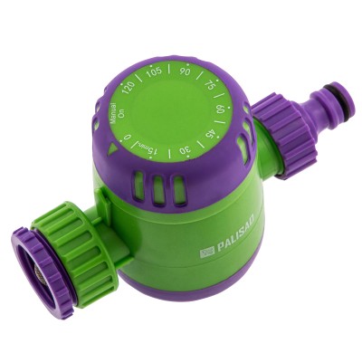 Таймер для полива до 2 часов, механический Palisad Таймер для полива до 2 часов, механический Palisad