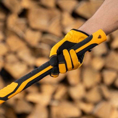 Колун-кувалда 3000 г, кованая, фибергласовая рукоятка c TPR покрытием, 880 мм Denzel Колун-кувалда 3000 г, кованая, фибергласовая рукоятка c TPR покрытием, 880 мм Denzel