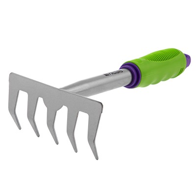 Грабли 5 - зубые, 115 х 275 мм, стальные, пластиковая рукоятка, Connect, Palisad Грабли 5 - зубые, 115 х 275 мм, стальные, пластиковая рукоятка, Connect, Palisad
