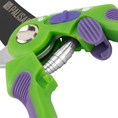 Секатор прямого реза, 215 мм, регулировка захвата, двухкомпонентные рукоятки, Palisad Секатор прямого реза, 215 мм, регулировка захвата, двухкомпонентные рукоятки, Palisad