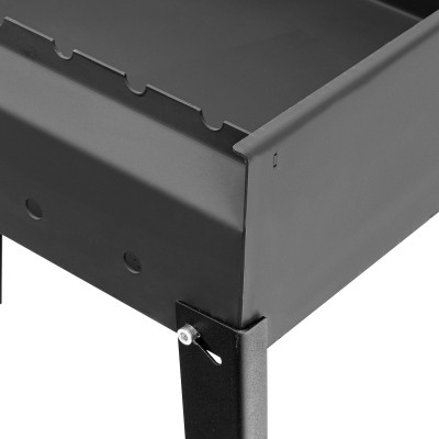 Мангал сварной, 605 х 375 х 138/640 мм, сталь 2 мм, Camping Palisad Мангал сварной, 605 х 375 х 138/640 мм, сталь 2 мм, Camping Palisad