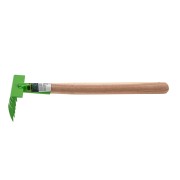 Грабли витые 6 - зубые, 120 х 390 мм, стальные, деревянная рукоятка, Агроном, Сибртех