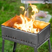 Мангал облегченный с ребрами жесткости 500 х 300 х 500 мм, Camping Palisad