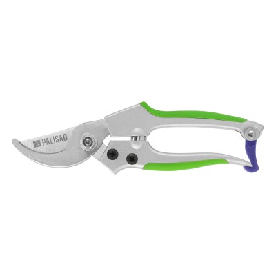 Секатор прямого реза, 180 мм, металлические обрезиненные рукоятки, Palisad Секатор прямого реза, 180 мм, металлические обрезиненные рукоятки, Palisad