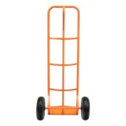 Тележка ручная двухколесная НТ1805, грузоподъемность 150 кг, пневматические колеса D 260 мм, платформа 350 х 235 мм Сибртех