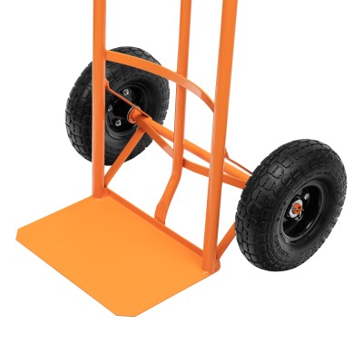 Тележка ручная двухколесная НТ1805, грузоподъемность 150 кг, пневматические колеса D 260 мм, платформа 350 х 235 мм Сибртех Тележка ручная двухколесная НТ1805, грузоподъемность 150 кг, пневматические колеса D 260 мм, платформа 350 х 235 мм Сибртех