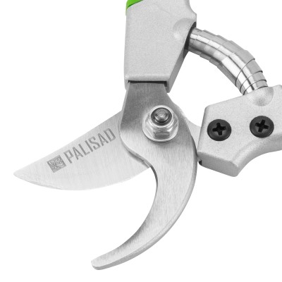Секатор прямого реза, 180 мм, металлические обрезиненные рукоятки, Palisad Секатор прямого реза, 180 мм, металлические обрезиненные рукоятки, Palisad