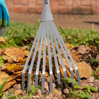 Грабли веерные 9 - зубые, 130 х 420 мм, стальные, пластиковая рукоятка, Connect, Palisad Грабли веерные 9 - зубые, 130 х 420 мм, стальные, пластиковая рукоятка, Connect, Palisad