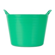 Ведро гибкое сверхпрочное, 28 л, зеленое, Сибртех