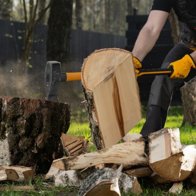 Колун-кувалда 4000 г, кованая, фибергласовая рукоятка c TPR покрытием, 880 мм Denzel Колун-кувалда 4000 г, кованая, фибергласовая рукоятка c TPR покрытием, 880 мм Denzel