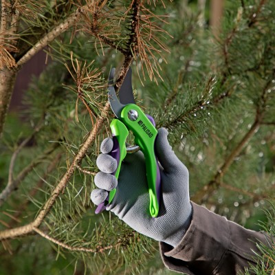 Секатор прямого реза, 200 мм, двухкомпонентные рукоятки, Palisad Секатор прямого реза, 200 мм, двухкомпонентные рукоятки, Palisad