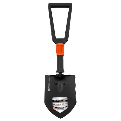 Лопата походная, 150х205х253 - 590 мм, пластик. рукоятка, складная в чехле, Stels Лопата походная, 150х205х253 - 590 мм, пластик. рукоятка, складная в чехле, Stels