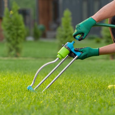 Дождеватель осцилирующий для прямоугольных площадей Palisad Luxe Дождеватель осцилирующий для прямоугольных площадей Palisad Luxe