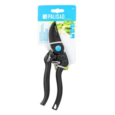 Секатор прямого реза, 230 мм, алюминиевые рукоятки, Luxe, Palisad Секатор прямого реза, 230 мм, алюминиевые рукоятки, Luxe, Palisad