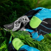 Секатор прямого реза, 170 мм, усиленный, нижняя рукоятка в ПВХ - оболочке, Luxe, Palisad