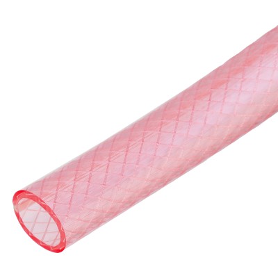 Шланг эластичный 3/4", 50 м, прозрачный розовый Palisad Шланг эластичный 3/4", 50 м, прозрачный розовый Palisad