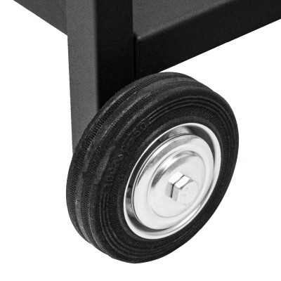 Мангал сварной на колесах, 662 х 390 х 152/805 мм, сталь 2 мм, кочерга в комплекте, Camping Palisad Мангал сварной на колесах, 662 х 390 х 152/805 мм, сталь 2 мм, кочерга в комплекте, Camping Palisad