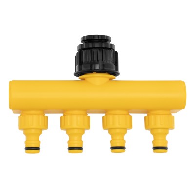 Разветвитель четырёхканальный 1/2"-3/4", регулируемый Sparta Разветвитель четырёхканальный 1/2"-3/4", регулируемый Sparta