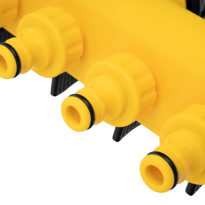 Разветвитель четырёхканальный 1/2"-3/4", регулируемый Sparta Разветвитель четырёхканальный 1/2"-3/4", регулируемый Sparta