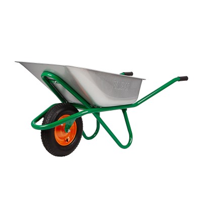 Тачка садово-строительная, усиленная, грузоподъемность 200 кг, объем 90 л Palisad Тачка садово-строительная, усиленная, грузоподъемность 200 кг, объем 90 л Palisad