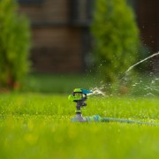 Разбрызгиватель усиленный, импульсный, с регулировкой угла горизонт распыления до 39 м Palisad