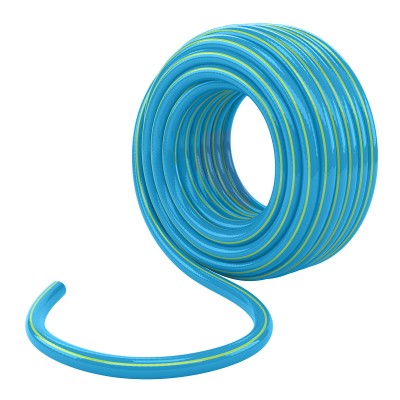 Шланг поливочный армированный 3 слойный ТЭП 1/2'', 35 м, лазурный Palisad Шланг поливочный армированный 3 слойный ТЭП 1/2'', 35 м, лазурный Palisad